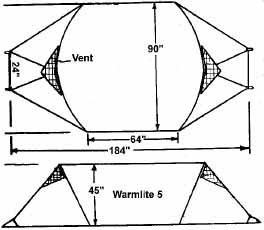 Warmlite 5-Person Tent