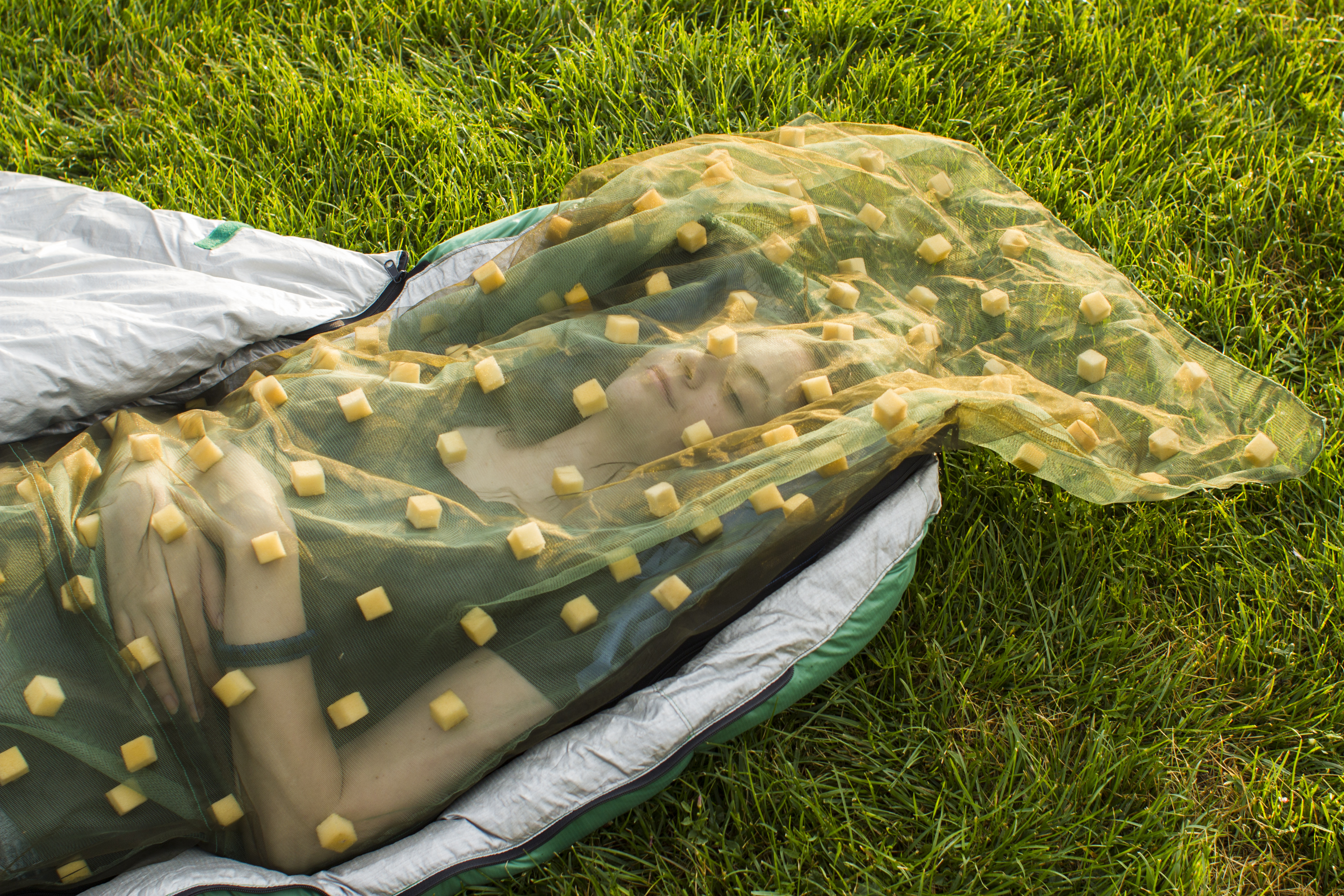 mosquito proof sleeping bag warmlite net top