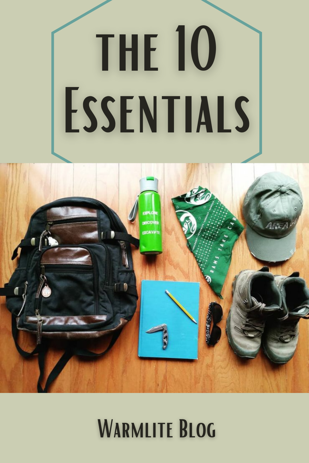 the 10 essentials pin