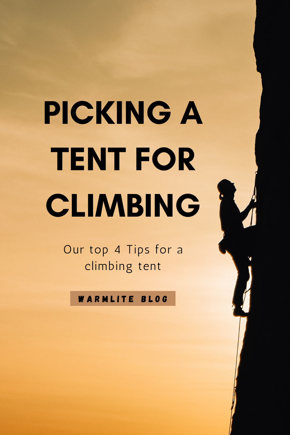 picking a tent for climbing pin